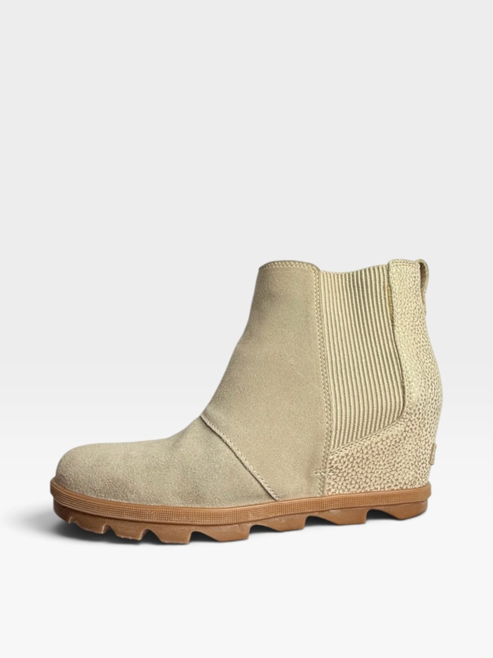 Sorel Joan of Arctic Wedge II Chelsea Boot Women's Size 11 Suede Heel - Picture 4 of 16